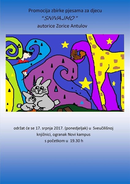 Promocija knjige "Snivajmo" autorice Zorice Antulov